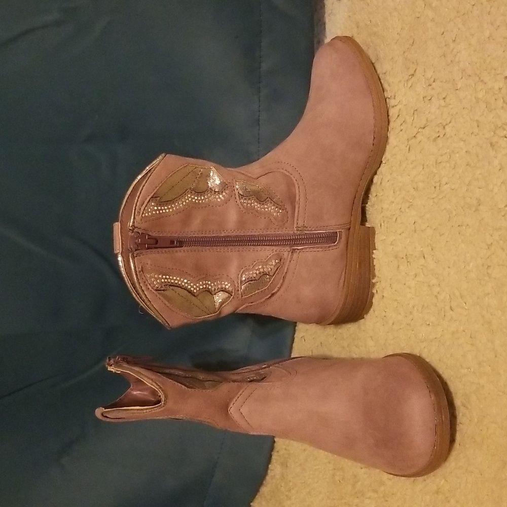 Madden girl kids purple boots